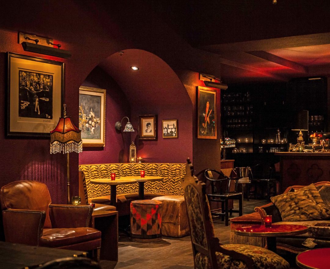 Mariannne, the intimate space offers vintage rock & roll vibes complete with low lighting, royal purple walls, and posh leather and zebra banquettes. In Zetta Hotel In San Francisco; Zetta Hotels Top Hotels In San Francisco